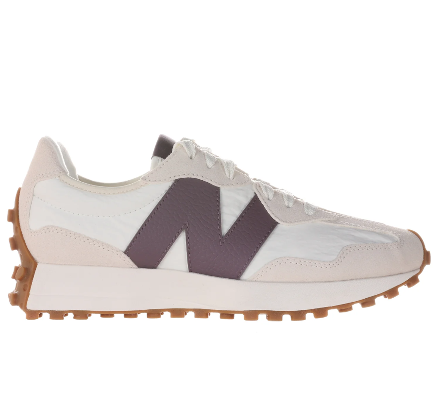SNEAKERS IN TESSUTO E PELLE WHITE BURGUNDY