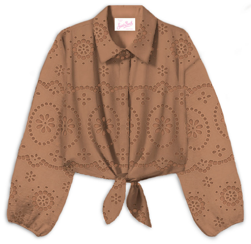 CAMICIA SANGALLO MARRONE