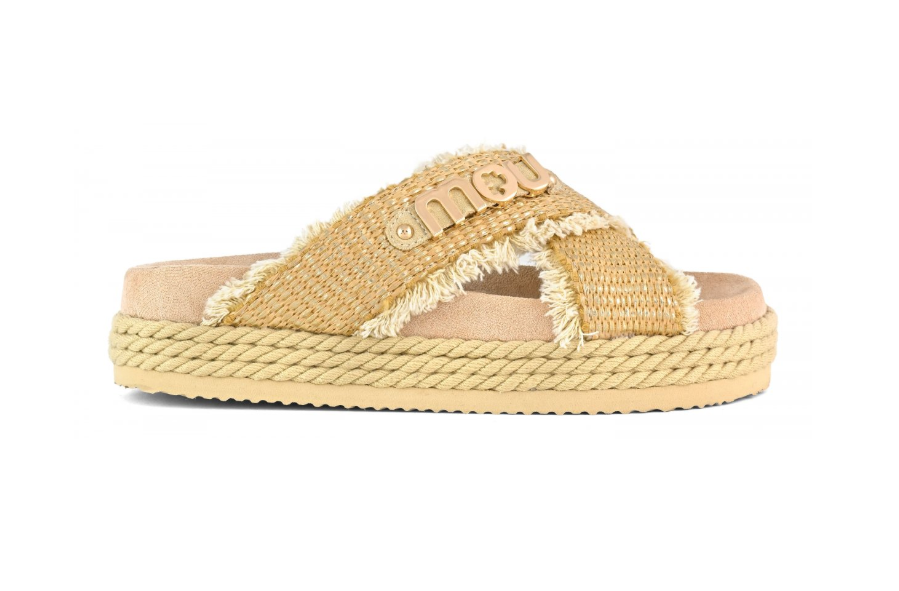 SANDALO RAFFIA NATURAL