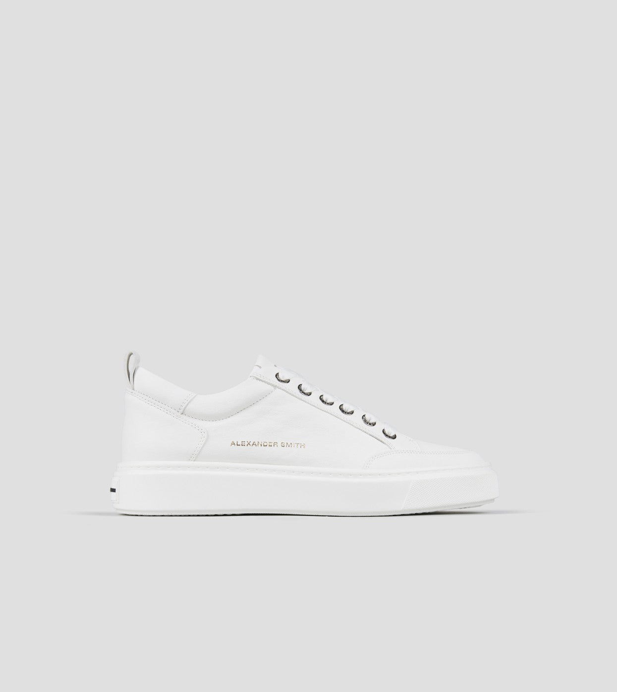 SNEAKERS IN PELLE WHITE