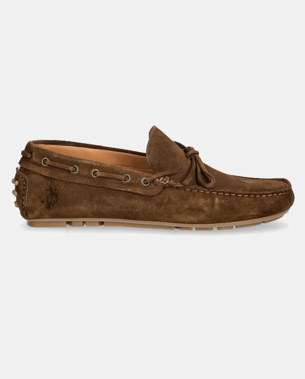MOCASSINO IN PELLE BROWN