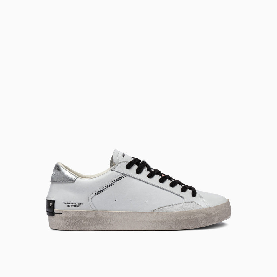 SNEAKERS IN PELLE WHITE