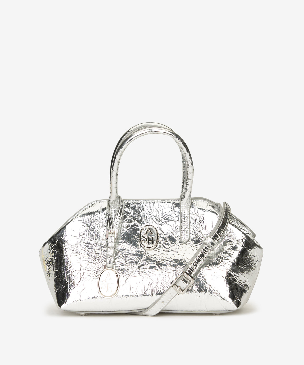 BORSA IN PELLE SILVER