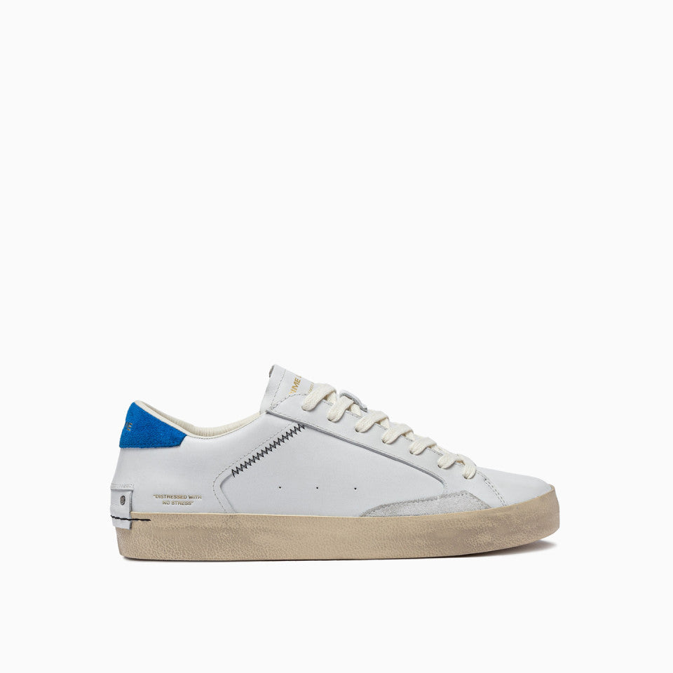 SNEAKERS IN PELLE WHITE