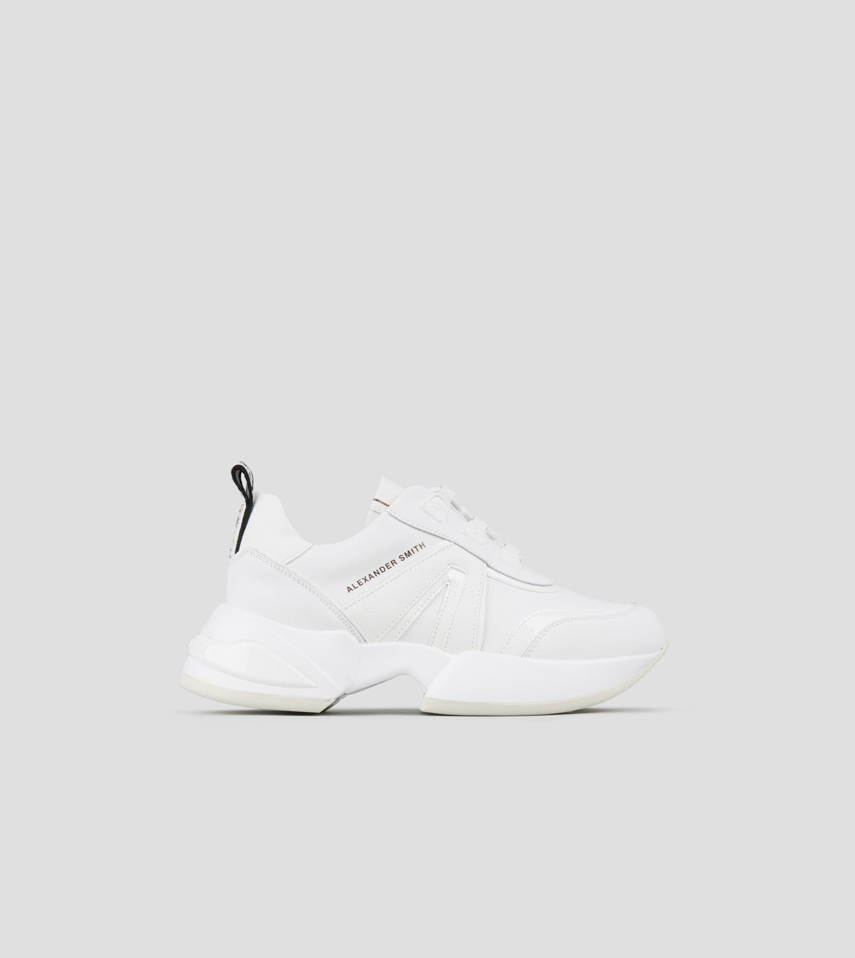 SNEAKERS IN PELLE WHITE