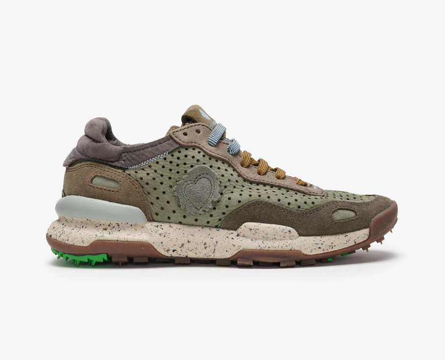 SNEAKERS IN PELLE WILD GRASS
