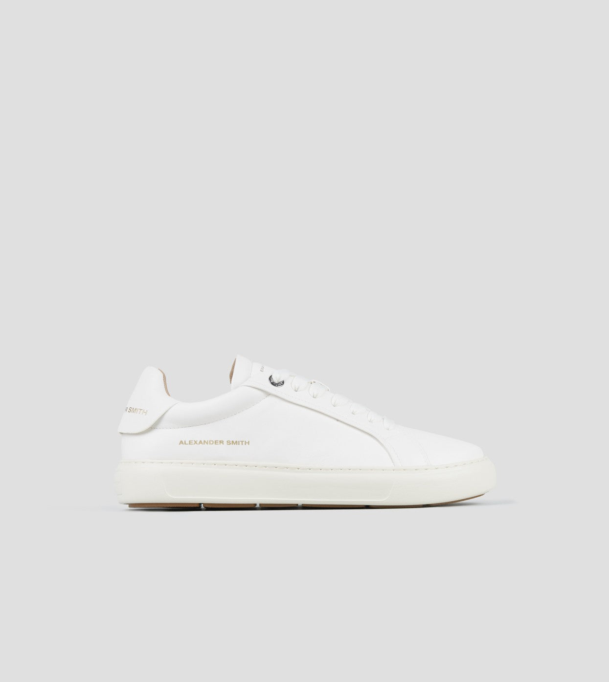 SNEAKERS IN PELLE WHITE