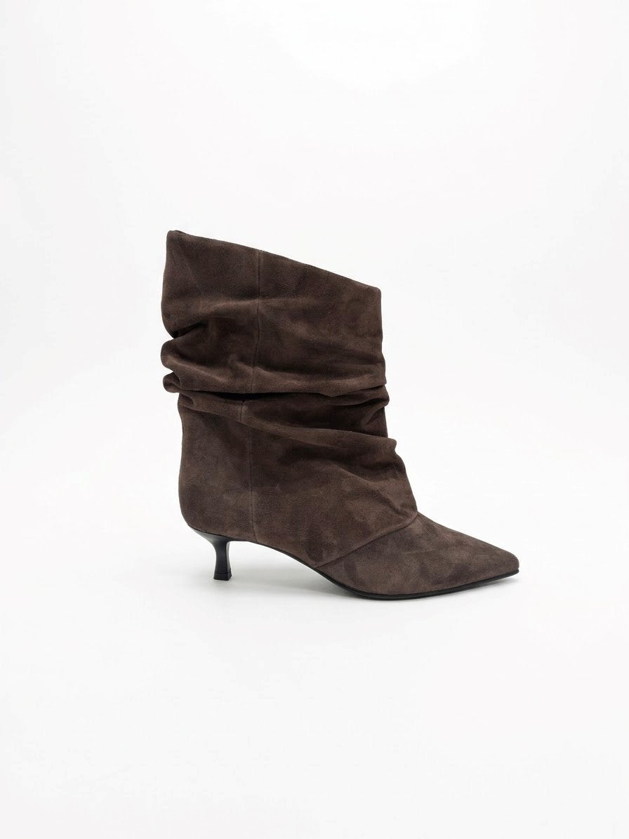 STIVALETTO IN CAMOSCIO