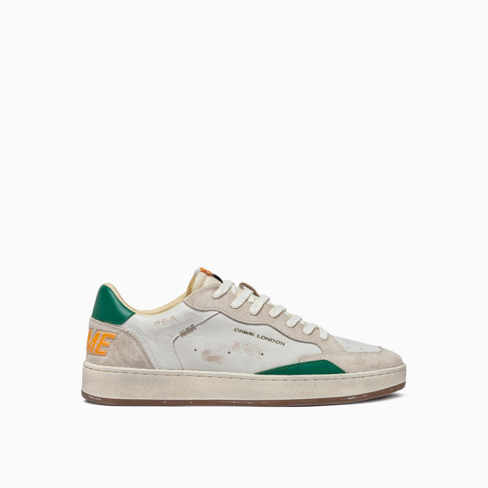 SNEAKERS IN PELLE WHITE