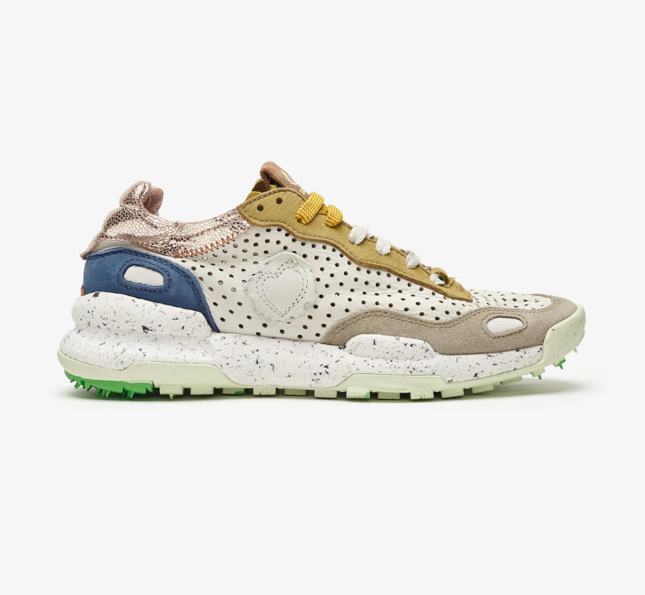 SNEAKERS IN PELLE MULTI