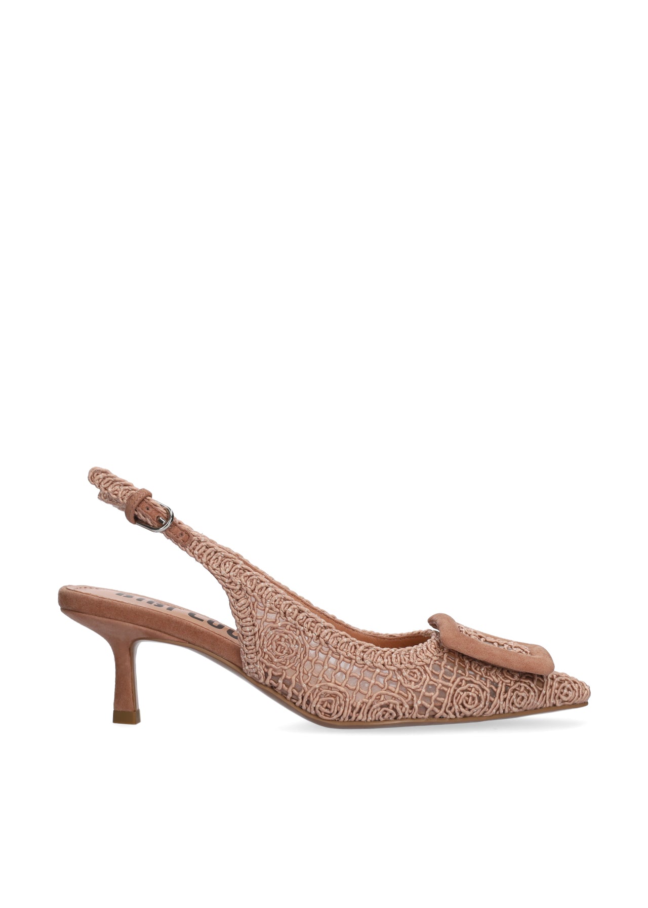 CHANEL IN TESSUTO FORATO MARRONE