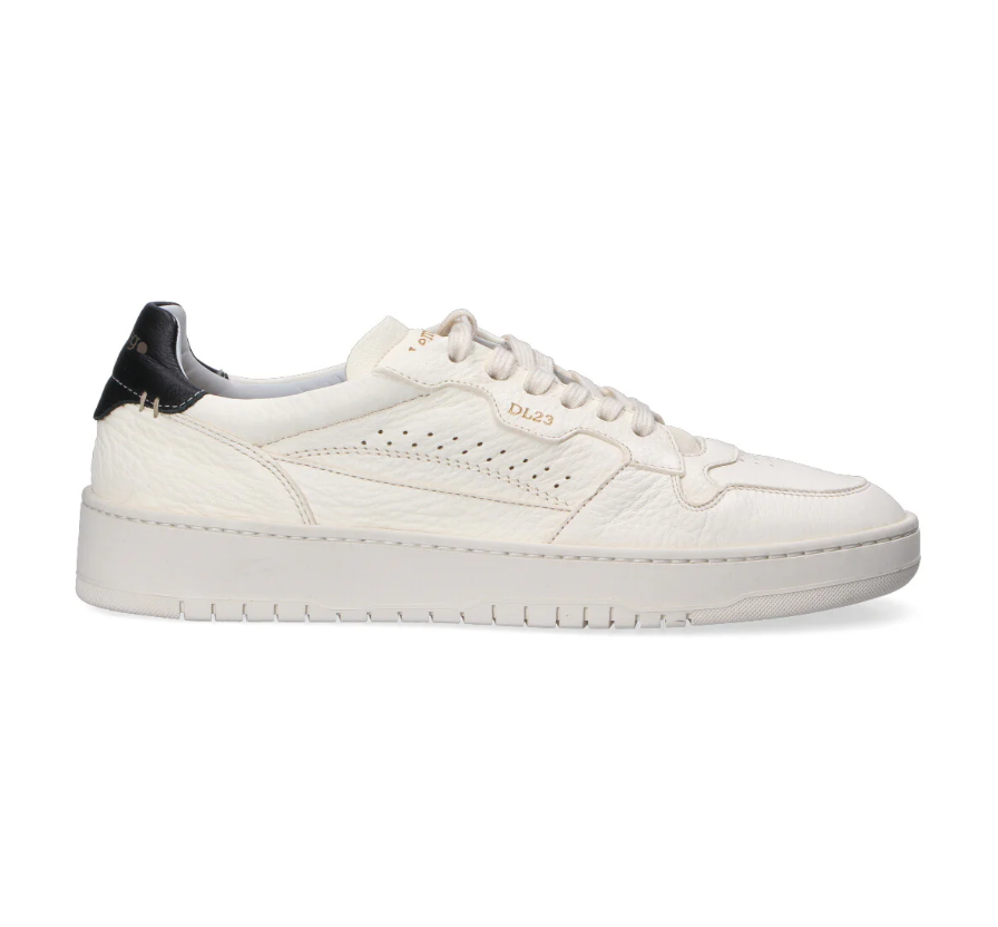 SNEAKERS IN CERVO BIANCO NERO