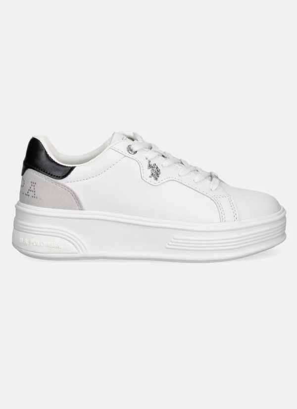 SNEAKERS IN PELLE WHITE