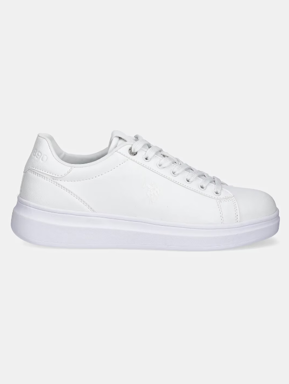 SNEAKERS IN PELLE WHITE
