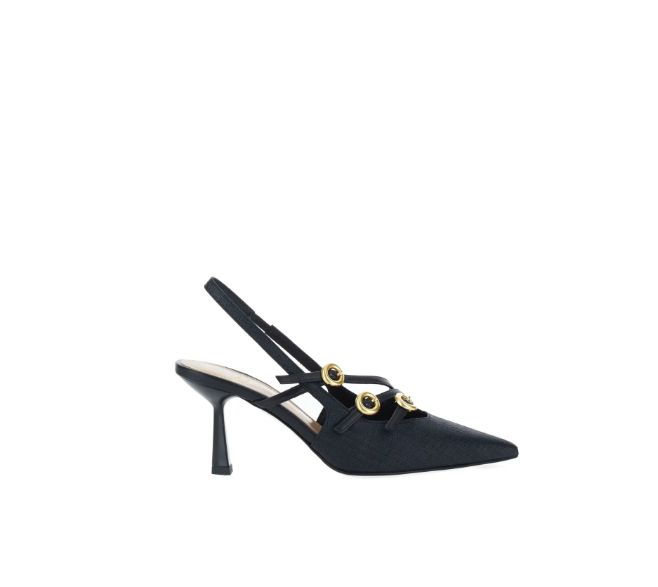 CHANEL RAFFIA NERO