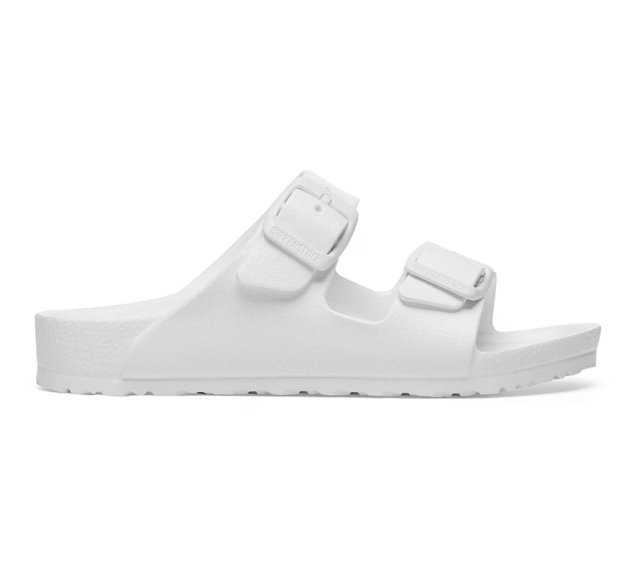 CIABATTA DUE FASCE IN GOMMA WHITE