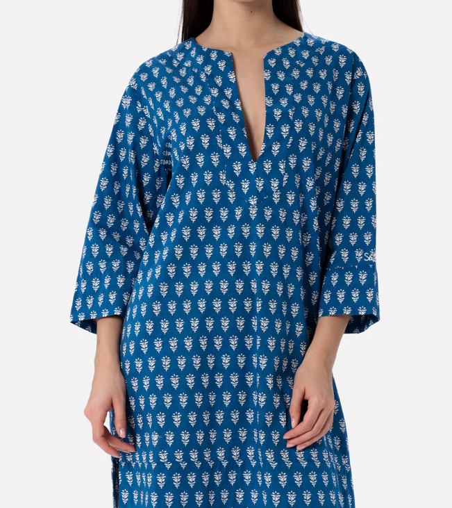 CAMICIA FANTASIA AZZURRO