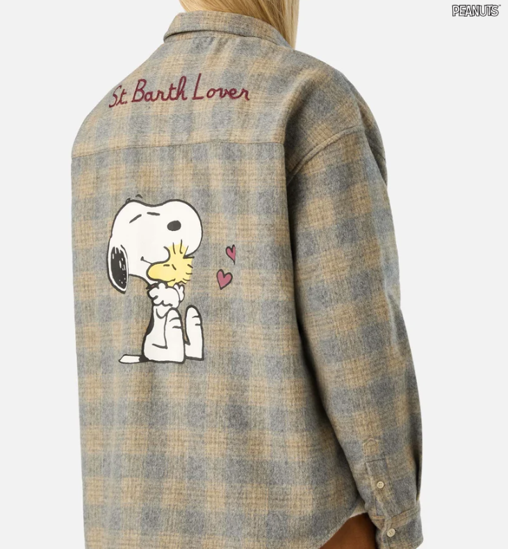 CAMICIA FLANELLA SNOOPY