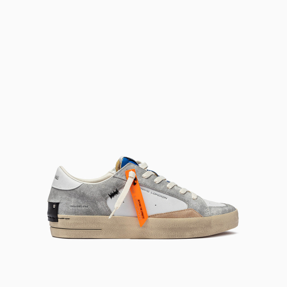 SNEAKERS IN PELLE GREY