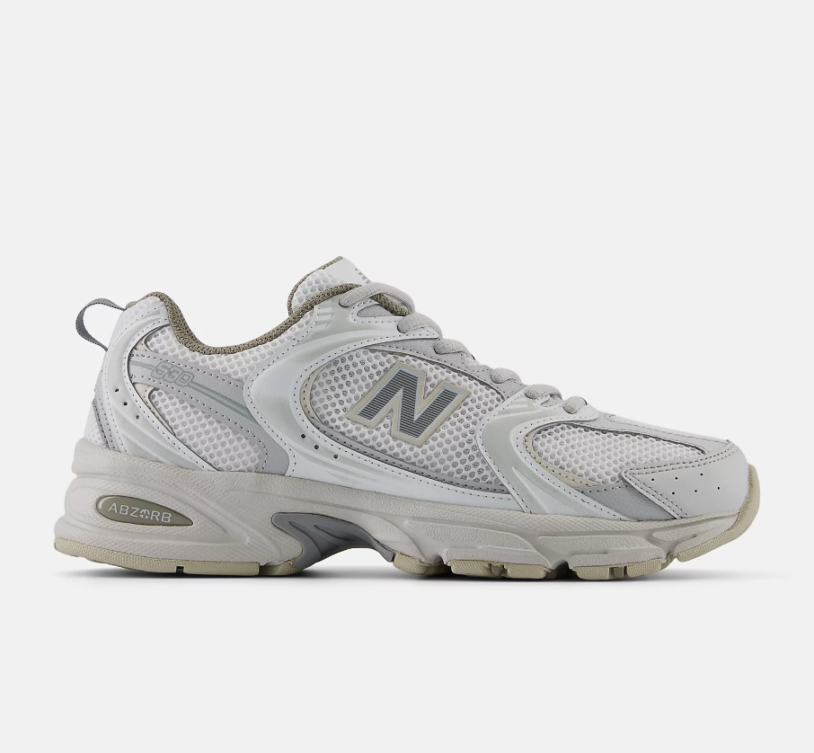 SNEAKERS IN TESSUTO E PELLE GREY NATURAL MATTER