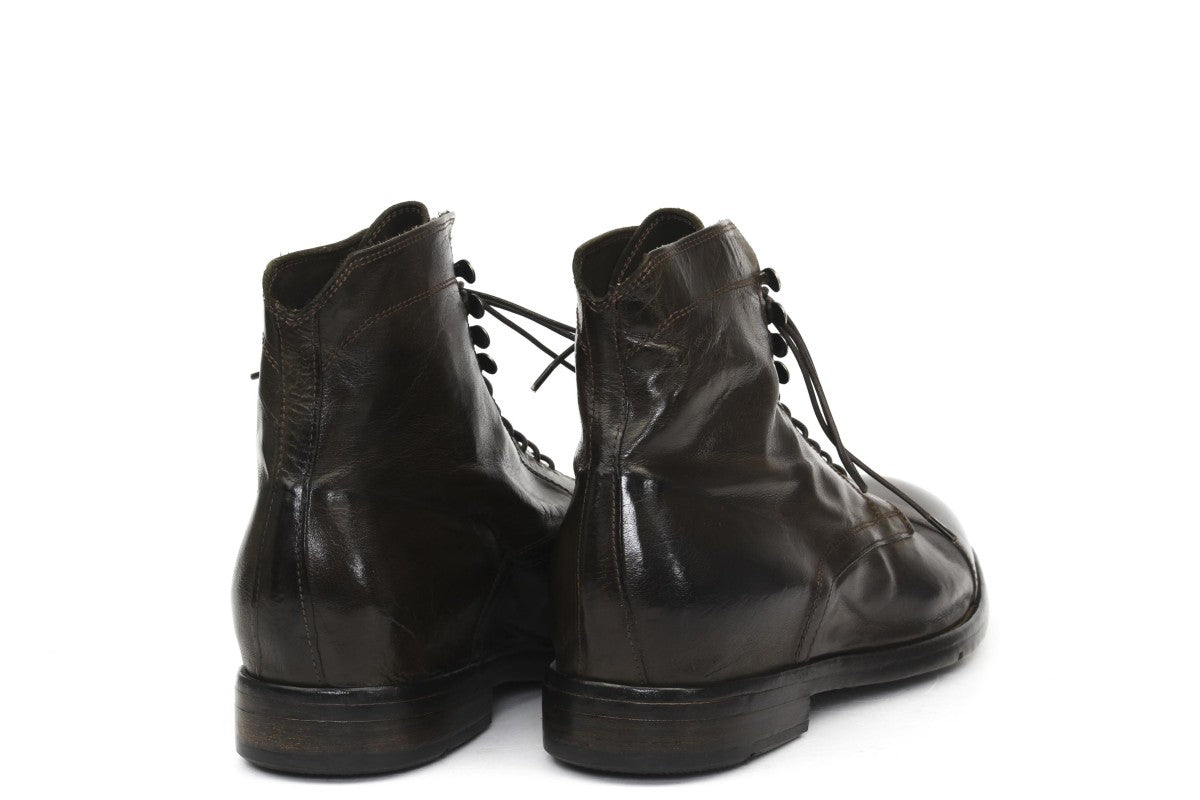 ANFIBIO IN PELLE EBANO - CALZATURE - Due Piedi