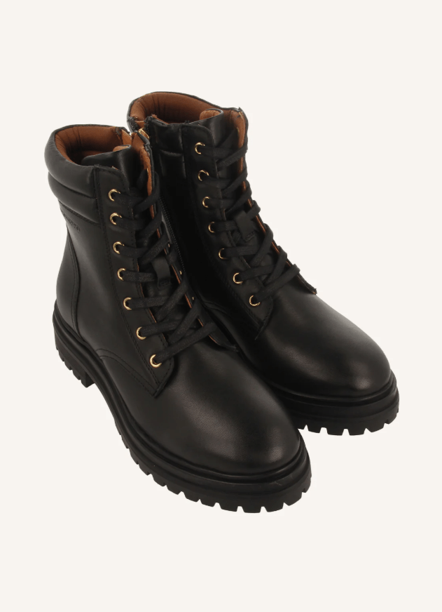 ANFIBIO IN PELLE NERA - CALZATURE - Due Piedi