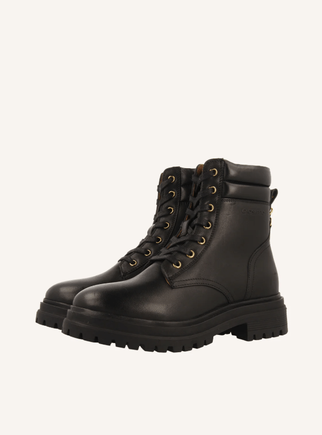 ANFIBIO IN PELLE NERA - CALZATURE - Due Piedi