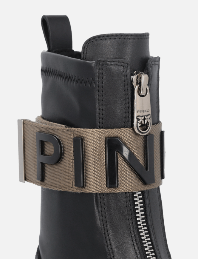 ANFIBIO IN PELLE NERO - CALZATURE - Due Piedi