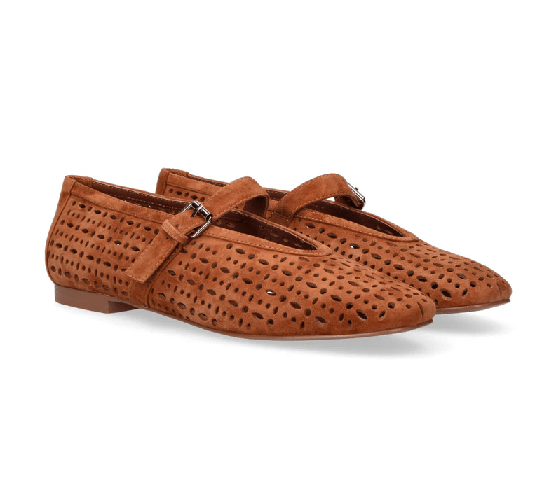 BALLERINA IN CAMOSCIO - CALZATURE - Due Piedi