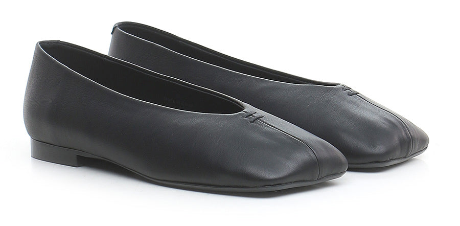 BALLERINA IN PELLE - CALZATURE - Due Piedi