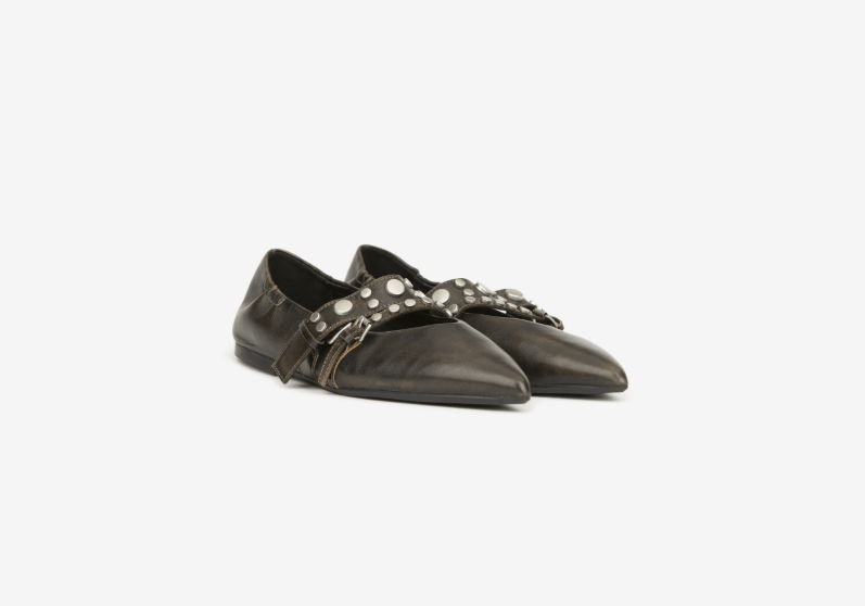 BALLERINA IN PELLE - CALZATURE - Due Piedi
