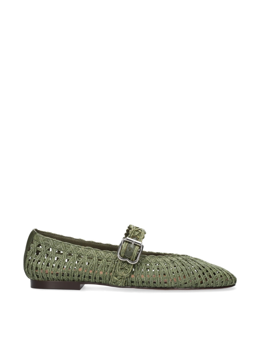 BALLERINA IN RAFFIA - CALZATURE - Due Piedi