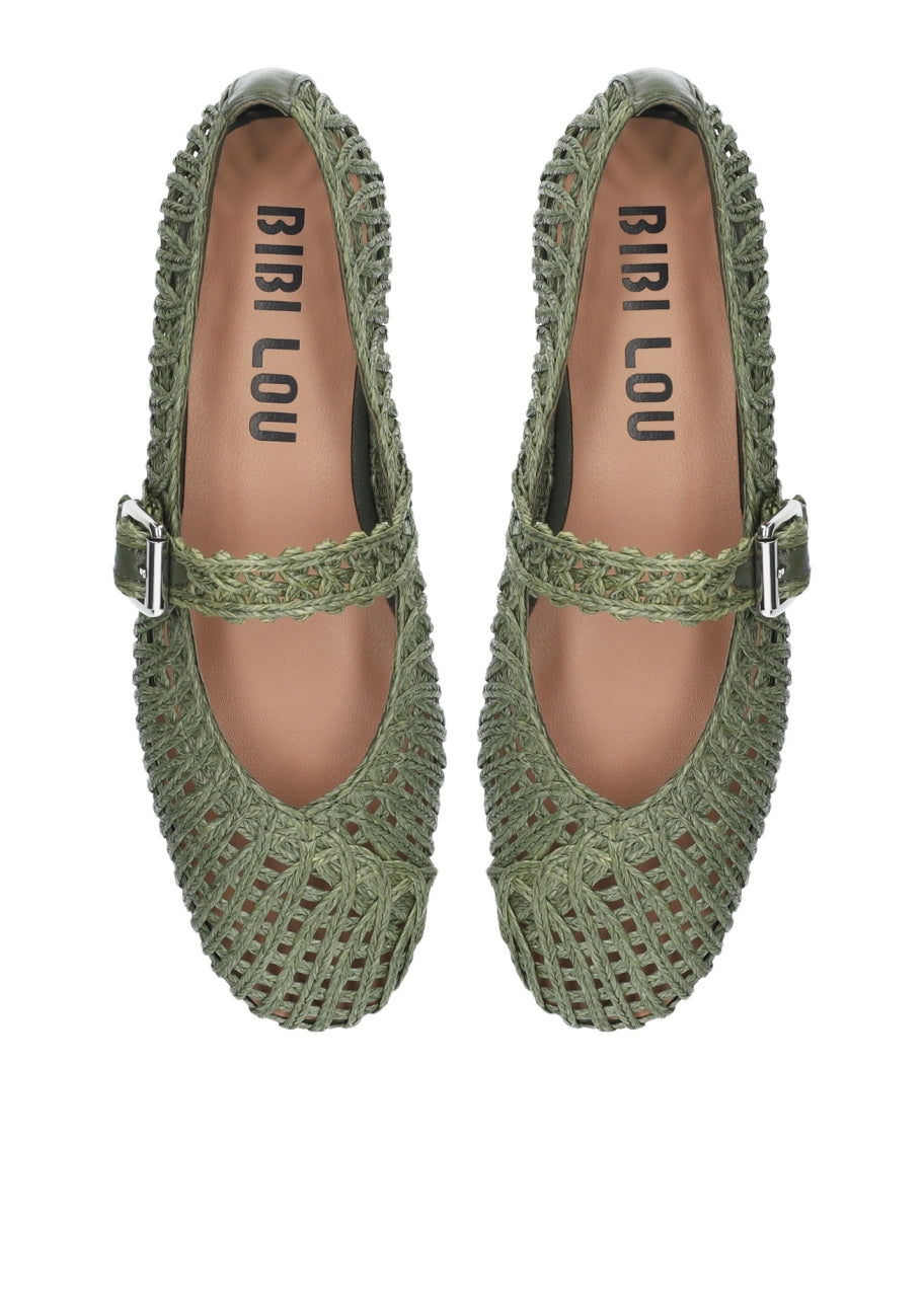 BALLERINA IN RAFFIA - CALZATURE - Due Piedi