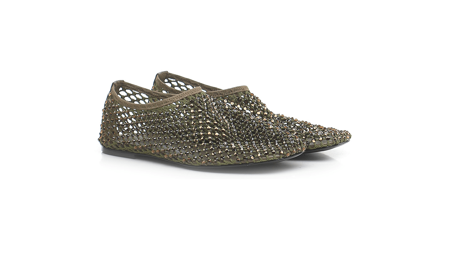 BALLERINA IN RETE CON STRASS - CALZATURE - Due Piedi