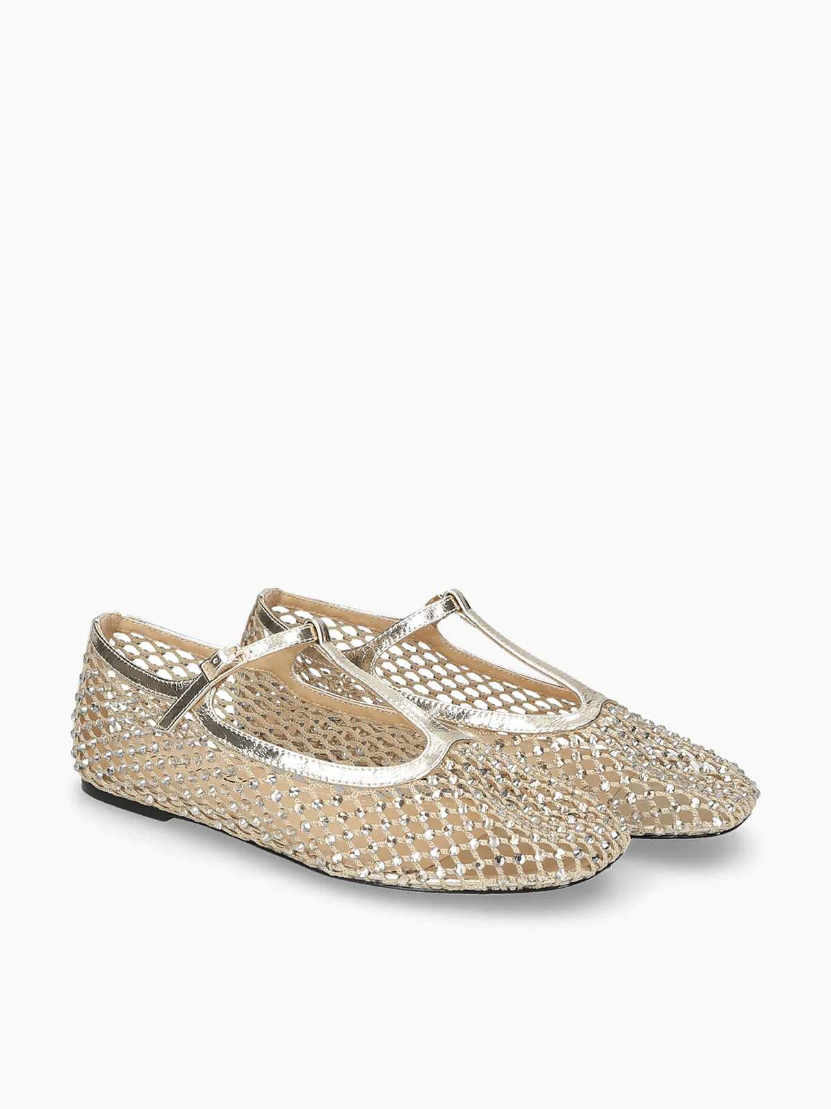 BALLERINA IN RETE CON STRASS - CALZATURE - Due Piedi