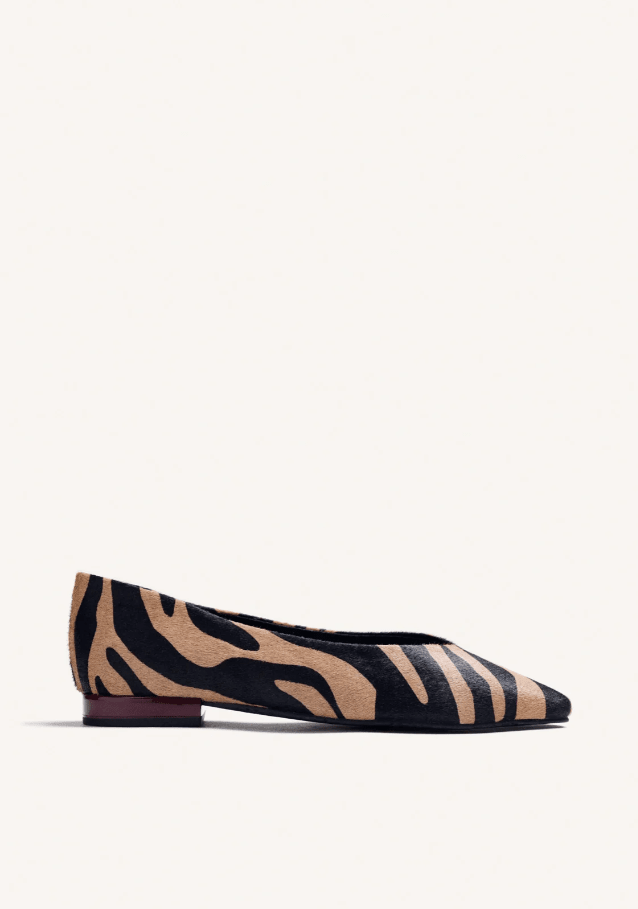 BALLERINA IN ZEBRA - CALZATURE - Due Piedi