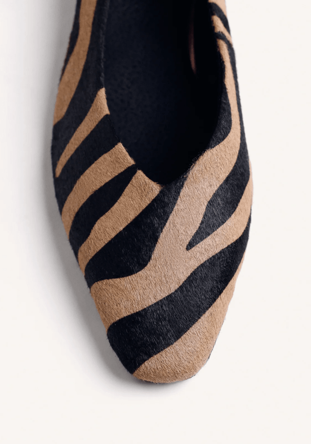 BALLERINA IN ZEBRA - CALZATURE - Due Piedi