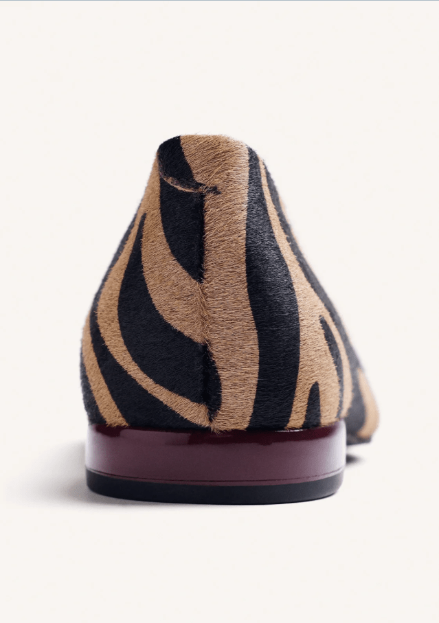 BALLERINA IN ZEBRA - CALZATURE - Due Piedi