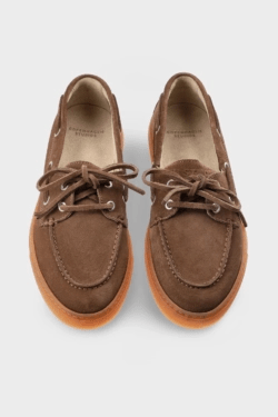 BARCA IN CAMOSCIO - CALZATURE - Due Piedi