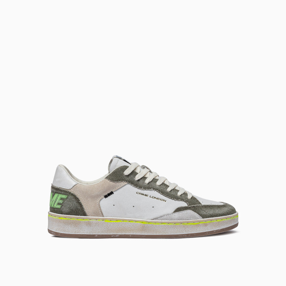 SNEAKERS IN PELLE WHITE