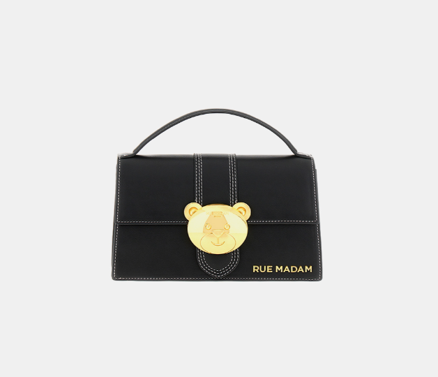 BORSA IN PELLE NERA