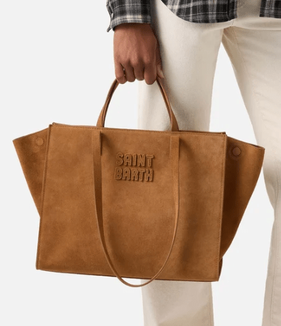 BORSA IN CAMOSCIO - ACCESSORI - Due Piedi