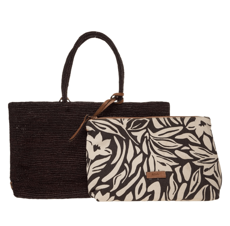 BORSA IN RAFFIA - ACCESSORI - Due Piedi