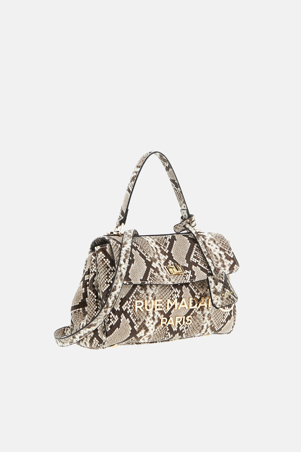 BORSA IN TESSUTO E PELLE - ACCESSORI - Due Piedi