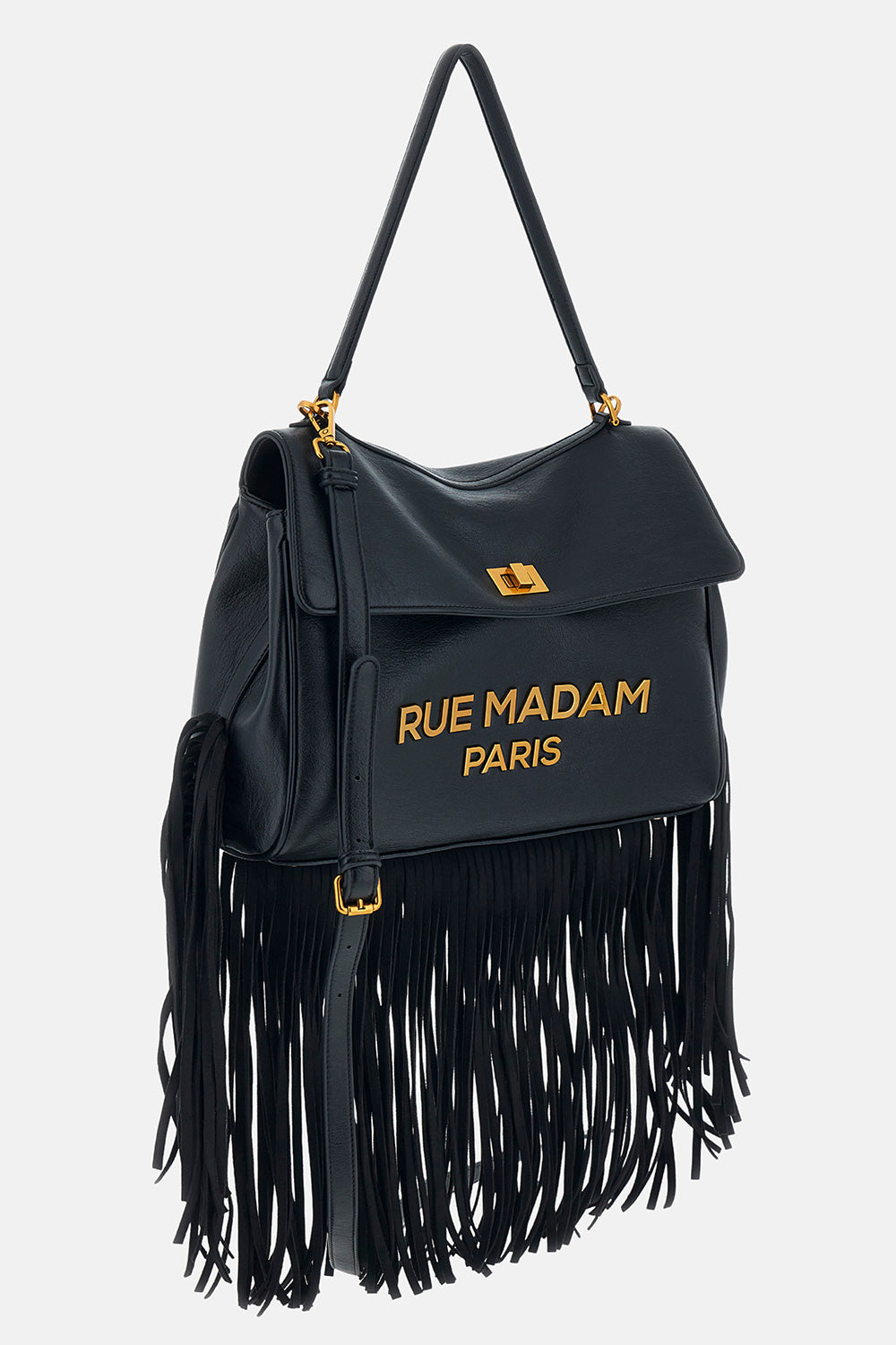 BORSA IN TESSUTO E PELLE - ACCESSORI - Due Piedi