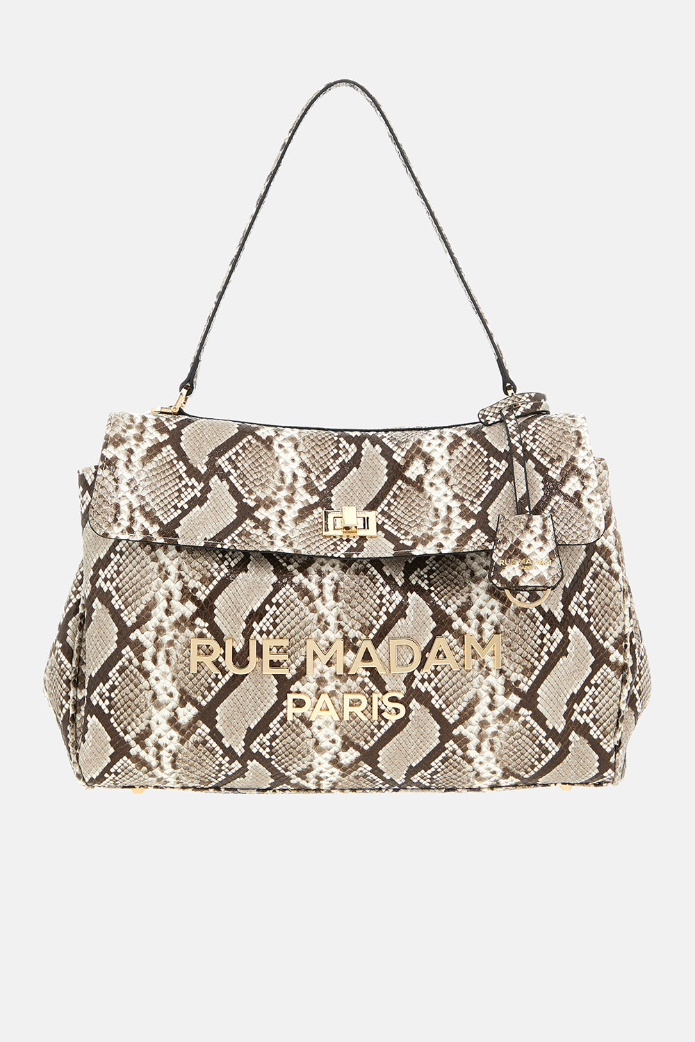 BORSA IN TESSUTO E PELLE - ACCESSORI - Due Piedi
