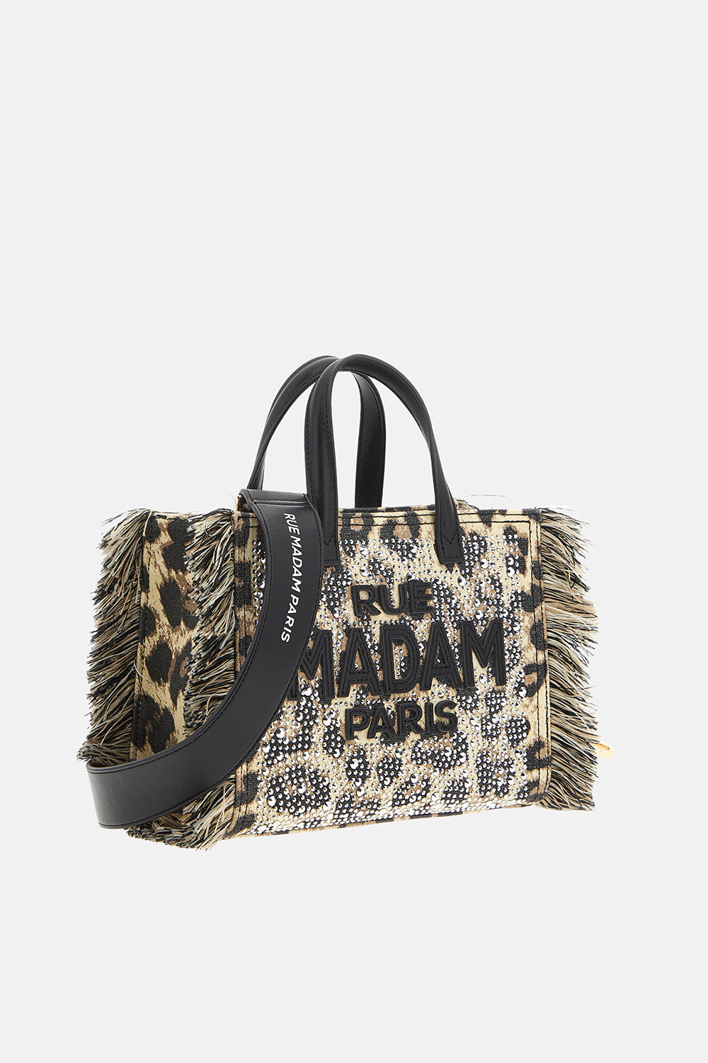 BORSA IN TESSUTO E PELLE - ACCESSORI - Due Piedi