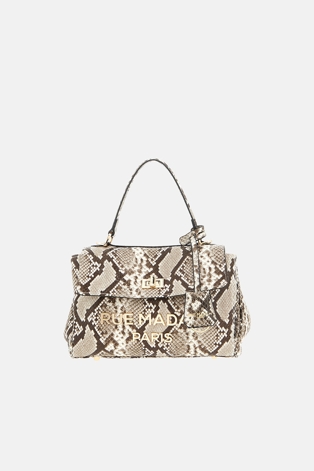 BORSA IN TESSUTO E PELLE - ACCESSORI - Due Piedi