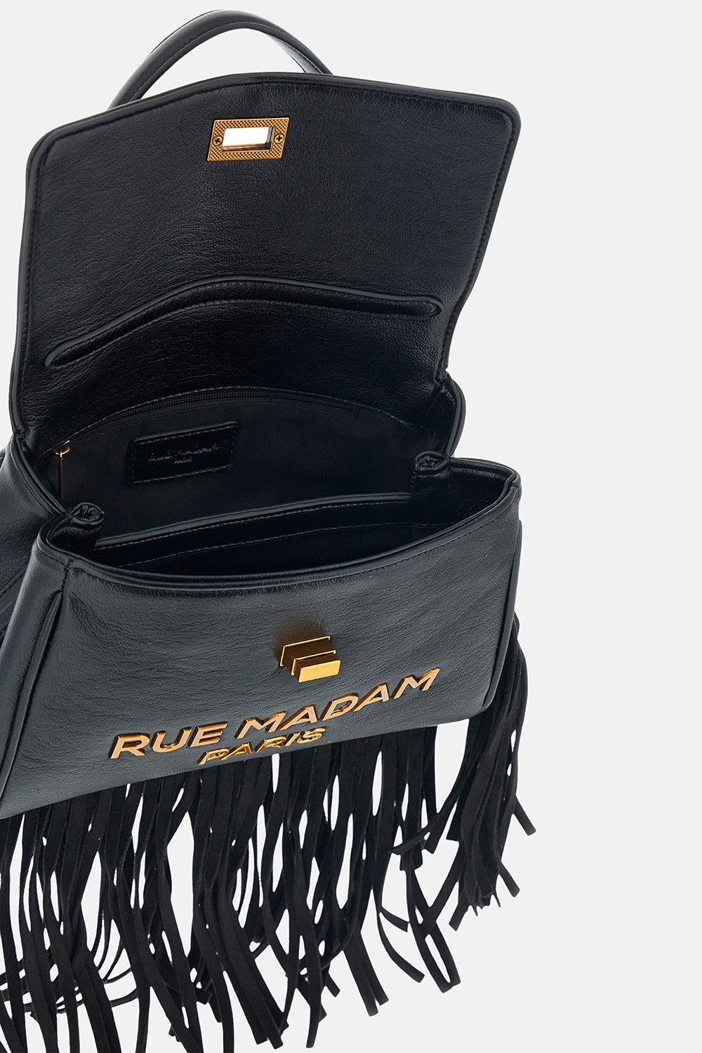 BORSA IN TESSUTO E PELLE - ACCESSORI - Due Piedi