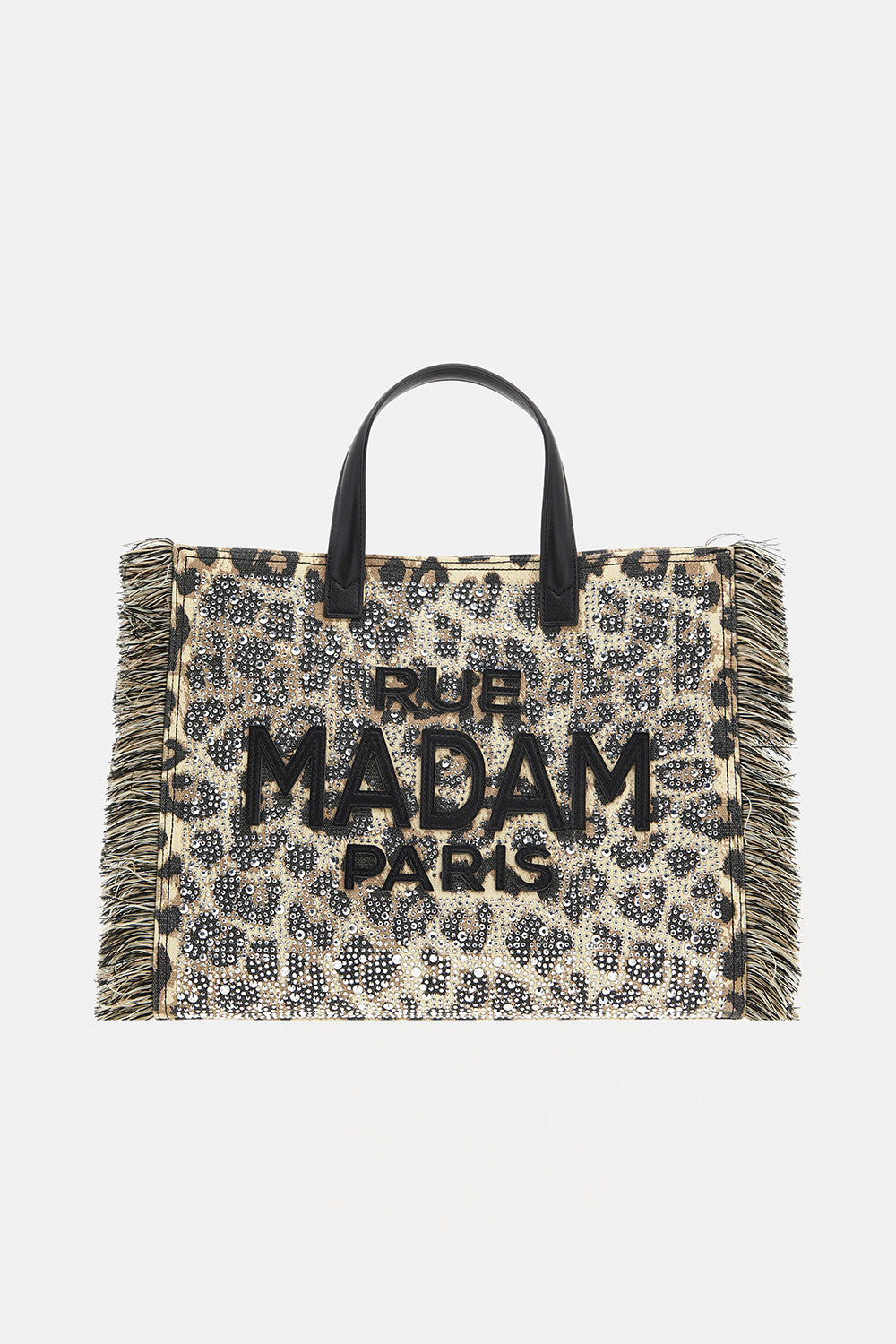 BORSA IN TESSUTO E PELLE - ACCESSORI - Due Piedi